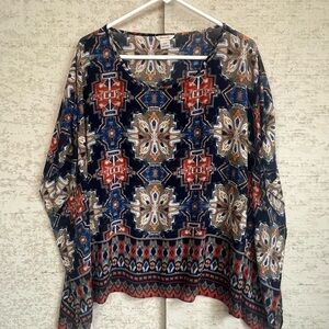 Ariat Geometric Print Women's Top